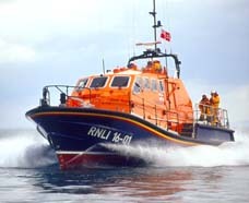 RNLI lifeboat image