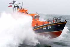 RNLI lifeboat image